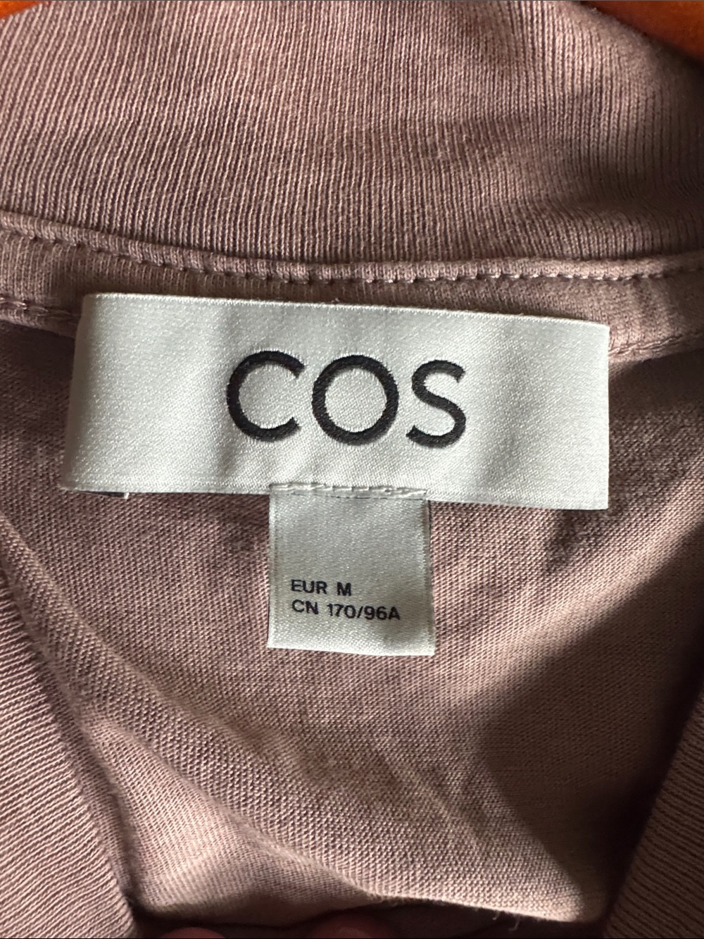 COS Cotton Mock neck Tee, NWOT, M - Picture 3 of 8
